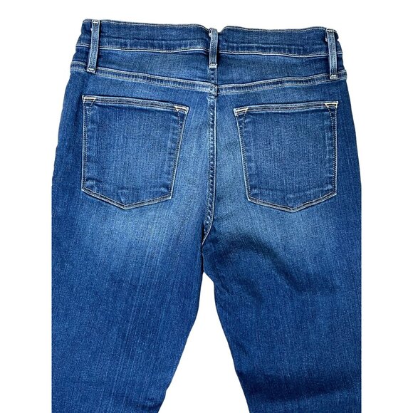 NEW Frame Women's Le High Raw Hem Ankle Skinny Jeans 27 in Lowell - Picture 5 of 12